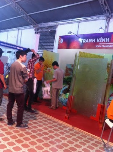 Tranh kính Licoglass góp mặt triển lãm VIETBUILD HÀ NỘI 2014 Tranh kính Licoglass góp mặt triển lãm VIETBUILD HÀ NỘI 2014