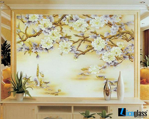 tranh kính hoa nghệ thuật tranh kính hoa nghệ thuật