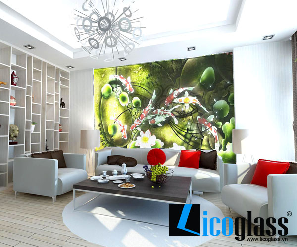 vật liệu kính trong thiết kế nội thất