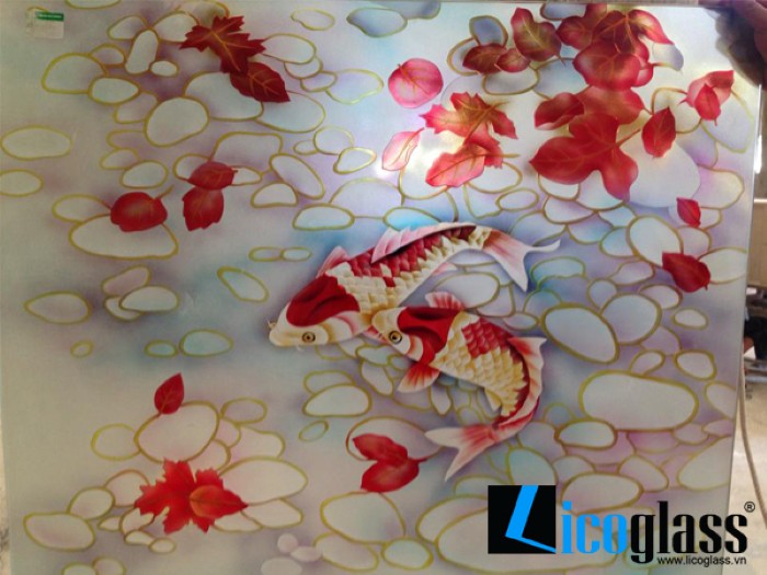 tranh kính treo tường đẹp được săn lùng nhất dịp tết 2019