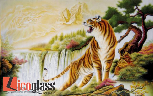 Tranh kính nghệ thuật 3D cao cấp tại Hà Nội Tranh kính nghệ thuật 3D cao cấp tại Hà Nội