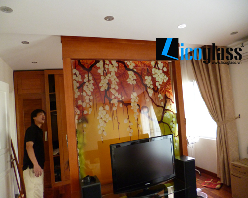 Tranh kính nghệ thuật 3D cao cấp tại Hà Nội