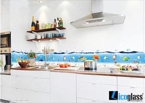 Tranh kính 3D ốp bếp trang trí nhà bếp tuyệt đẹp Tranh kính 3D ốp bếp trang trí nhà bếp tuyệt đẹp