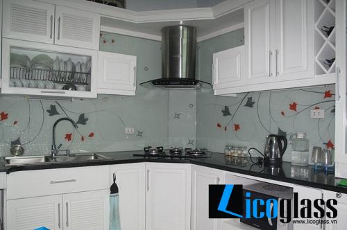 Tranh kính 3D ốp bếp trang trí nhà bếp tuyệt đẹp 