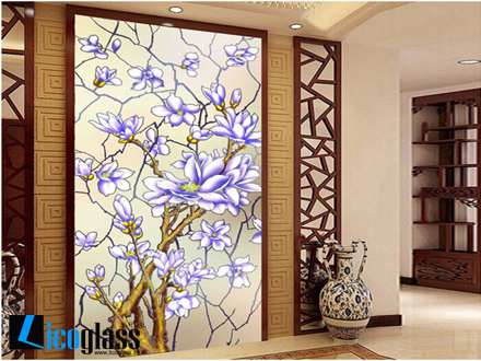 Nâng tầm không gian với vách kính hoa văn nghệ thuật Nâng tầm không gian với vách kính hoa văn nghệ thuật