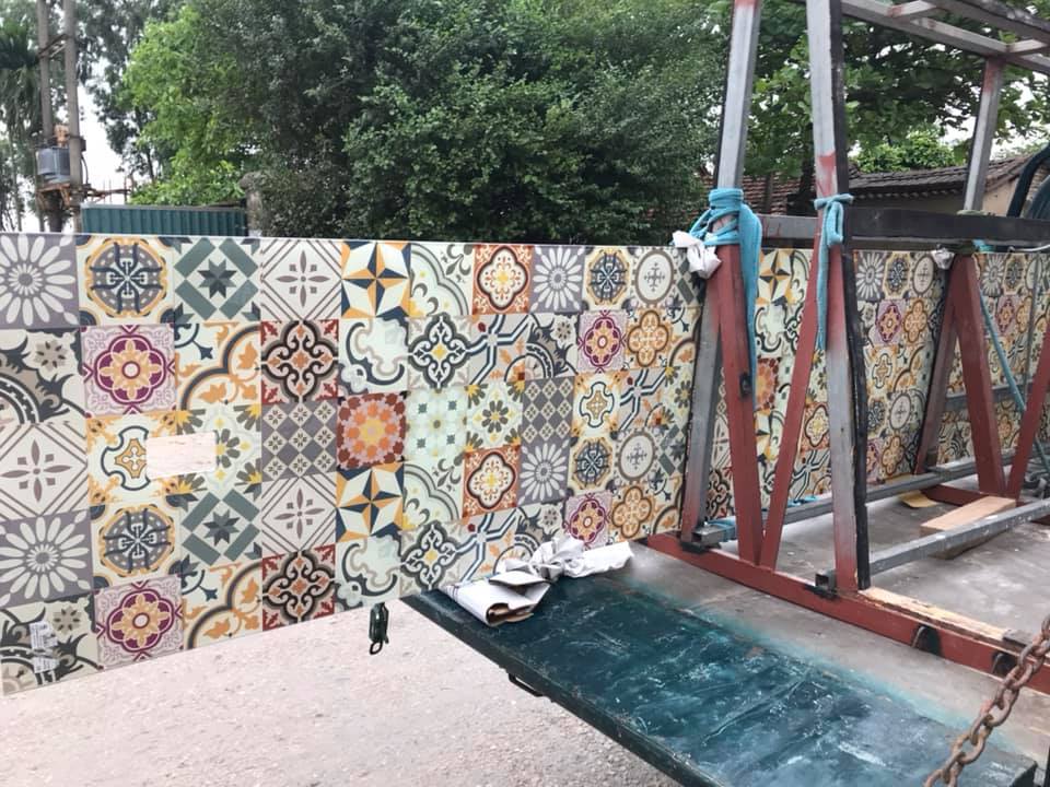 Tranh kính 3D hoa văn Tranh kính 3D hoa văn